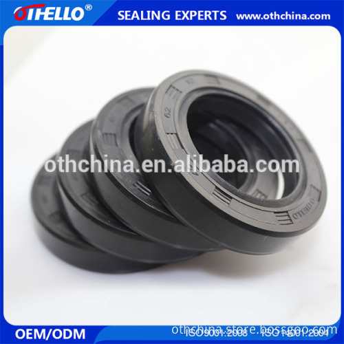 Black Rubber Spring Loaded Tc Shaft Oil Seal